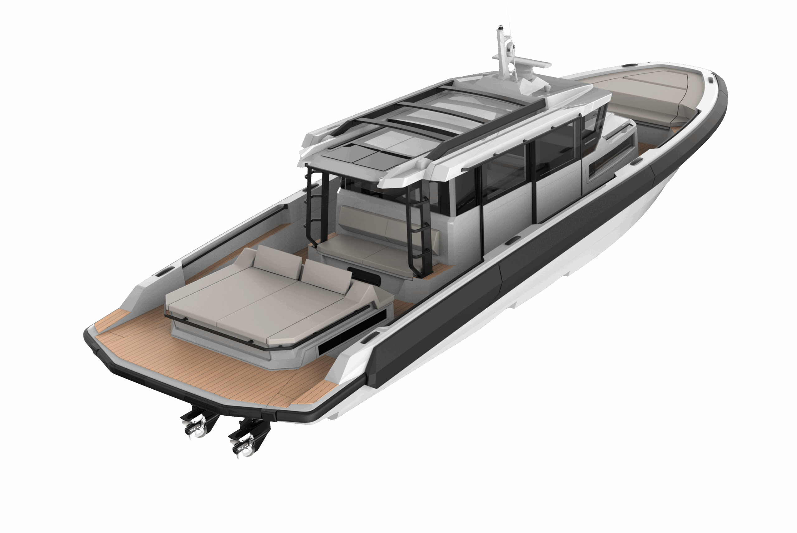 TWIN INBOARD DIESELS